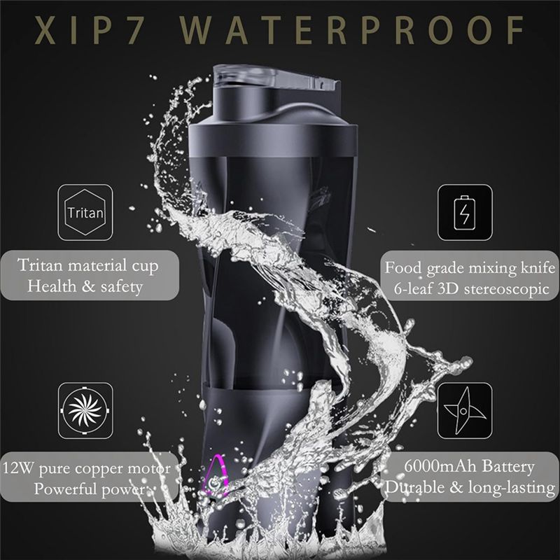 AT19 – Mixeur portable 700 ml, - Portable Blender Usb Rechargeable avis et prix